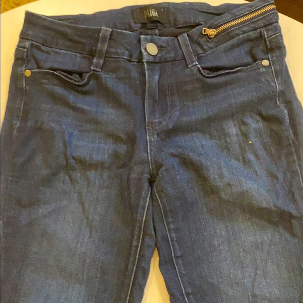 Jeans, skinny, dark wash